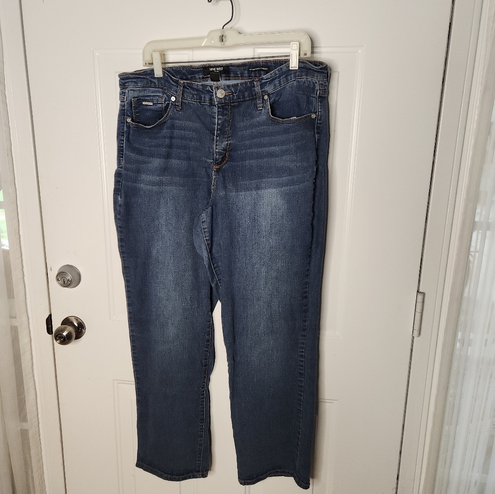 Plus Size Nine West Gramercy Curvy Straight Jeans Size 18W